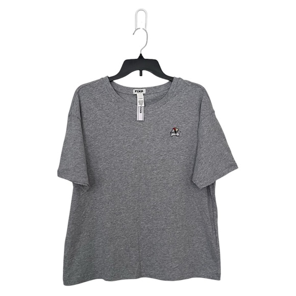 PINK Victoria's Secret Heather Gray Tee - Picture 1 of 7